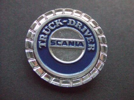 Scania Truckdriver zilverkleurig-blauw